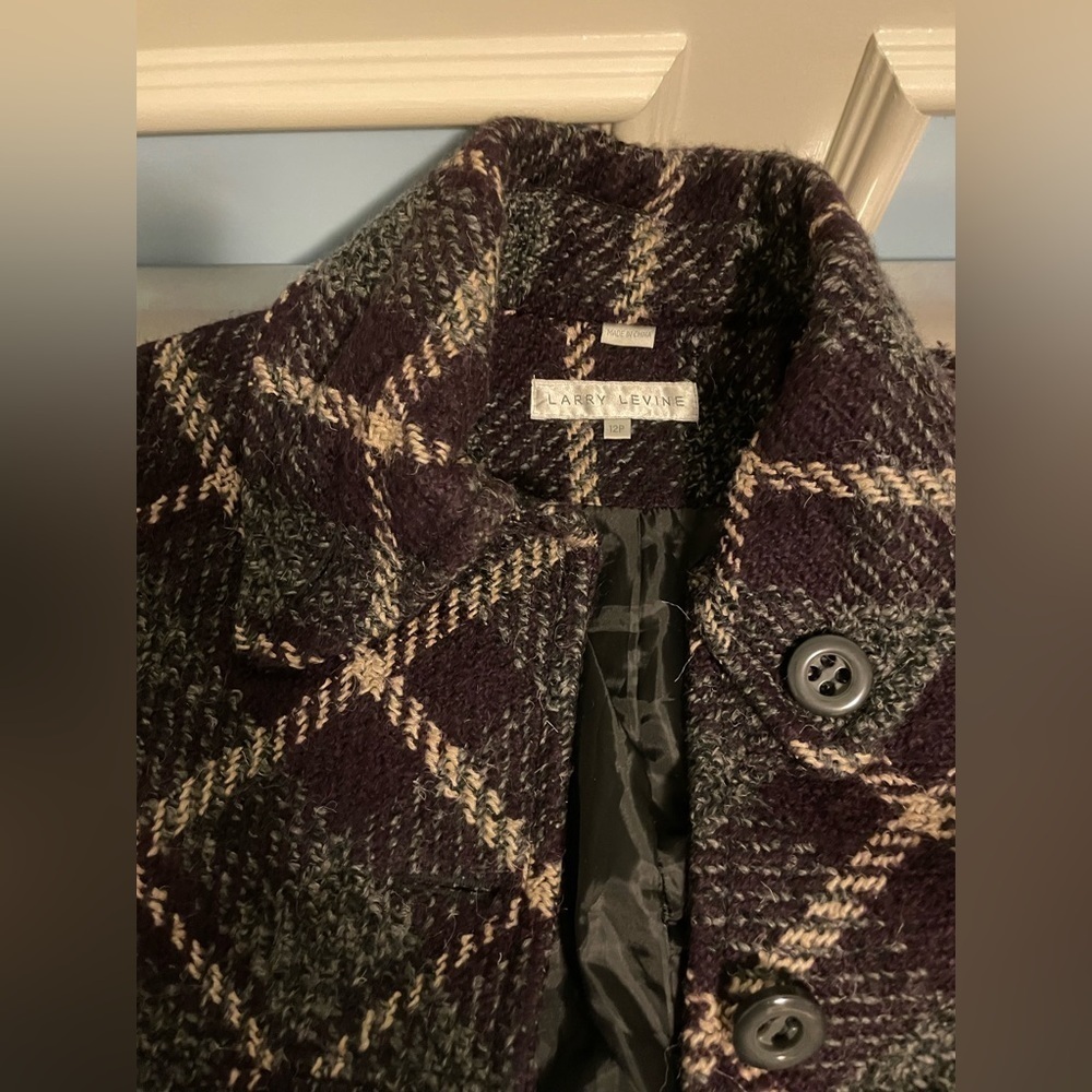 Larry Levine - vintage Tweed wool peacoat - Picture 9 of 13